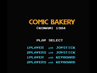Comic Bakery screenshot 6 for Colecovision